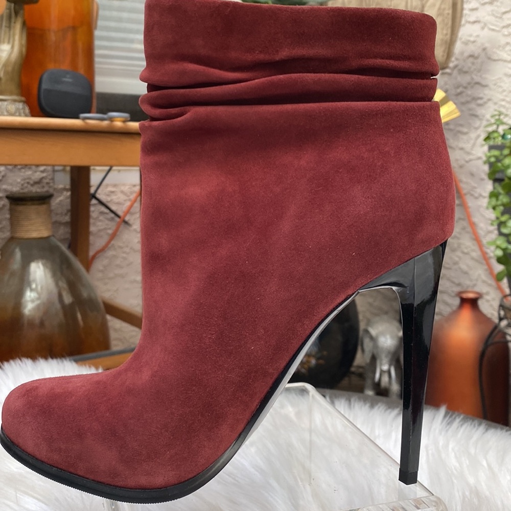 🧡🧡ALDO RUST COLOR RUCHED ANKLE BOOTIES🧡🧡 - Picture 3 of 5